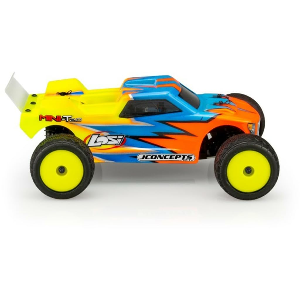 Clear Body, Finnisher: Mini-T 2.0 Body with Rear Spoiler, JCO0420