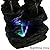 Sunnydaze Five Stream Rock Cavern Tabletop Fountain with Multi-Colored LED Lights