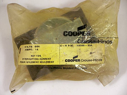 COOPER CROUSE-HINDS X8398-30A 14A 600V Receptacle