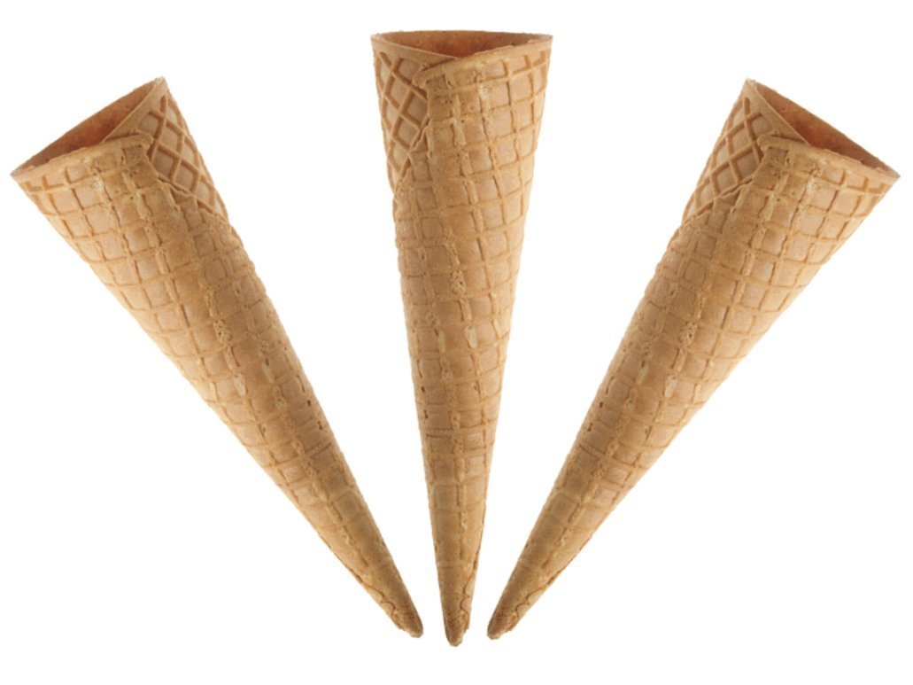 Conos para helados Wafer Ice Cream tamaño medio 290 sztuk