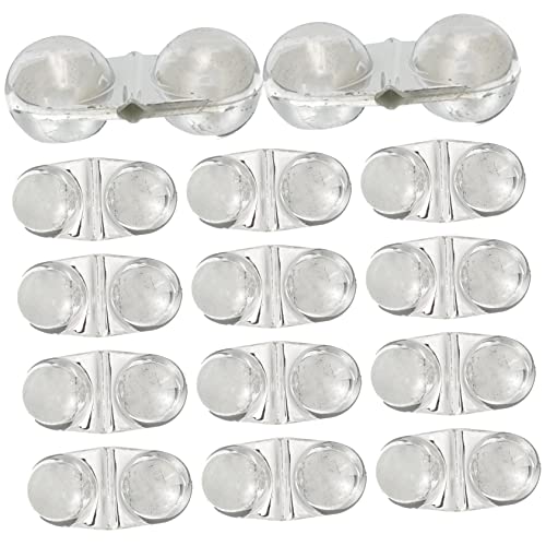 ifundom 25Pcs Fishing Twin Alert Bells Portable Bite Alarm System for Fishing Rods Loud Sound Notification for Fish Strikes for Anglers