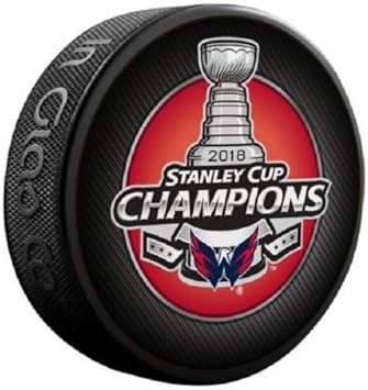 22018 STANLEY CUP FINAL CHAMPIONS PUCK CAPITALS CHAMPIONS HOCKEY PUCK COLLECTIBLE *PRE-ORDER ITEM - SHIPPING BEGINS ON JULY 15TH* LAS VEGAS