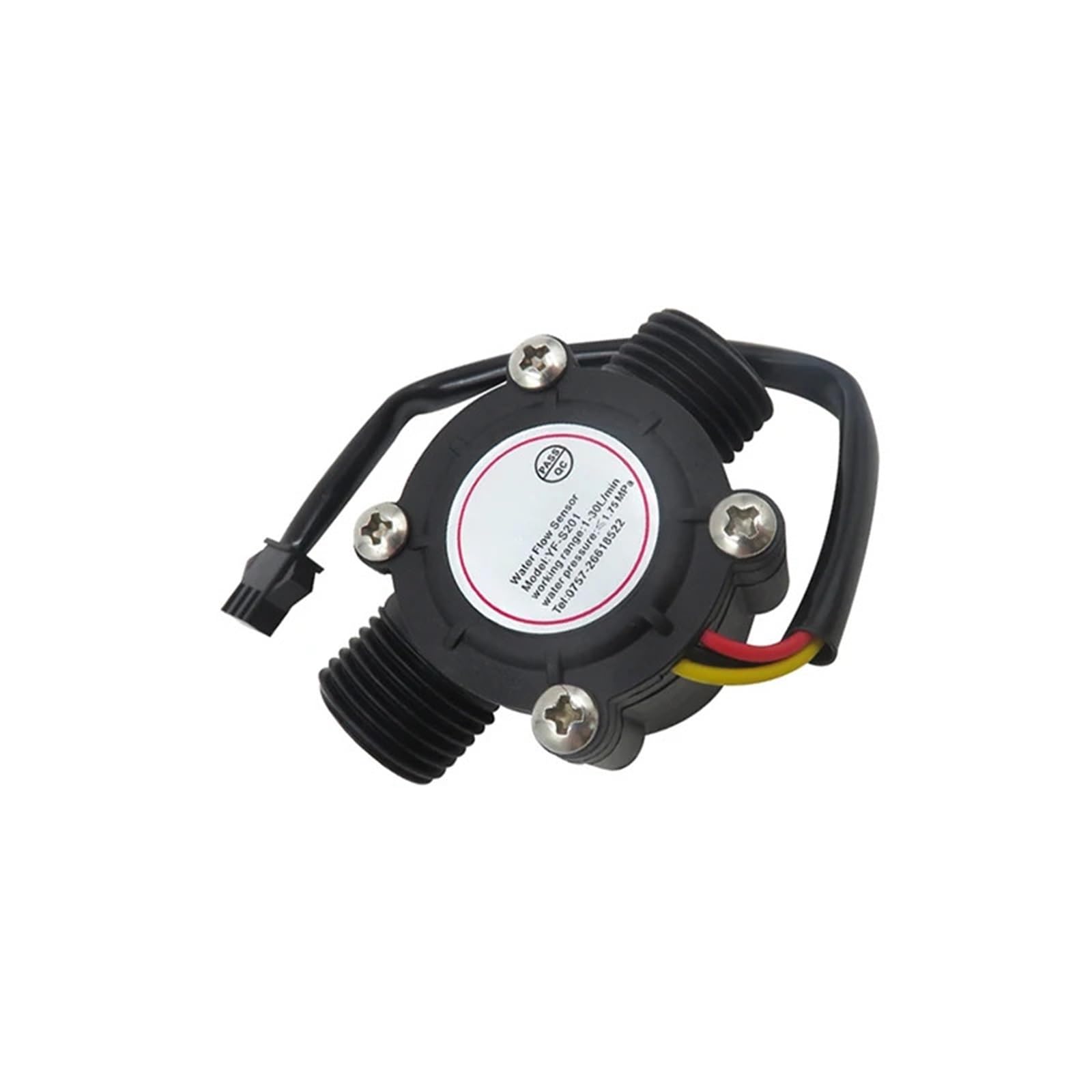 Sensor de flujo de agua de 1/2", 3/4", 1" y 2" CC 5-18 V (1 unidad)(1-1/4")