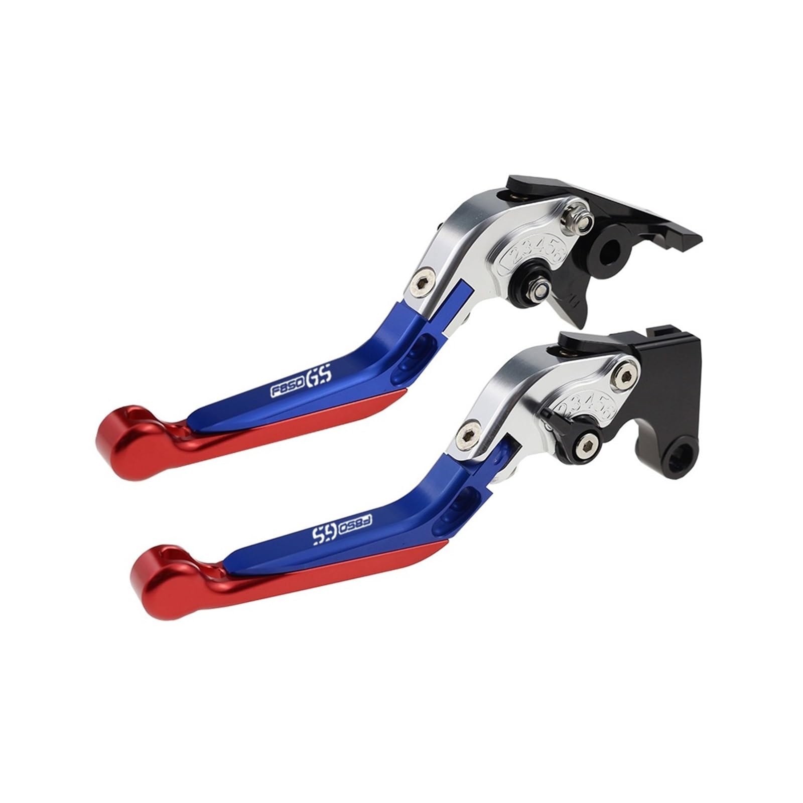 Yxbswbjd 16 Aluminum Alloy Folding Brake Lever For F850gs Motorcycle Folding Extendable Brake Clutch Levers(16)