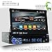 Produktbild EinCar Quad-Core-Android 6.0 Single 1 Din 7" Universal-Screen-Auto-DVD-Spieler Autoradio mit GPS-Navi Bluetooth Auto Radio Stereo Car Audio BT USB SD WiFi 2G RAM + 16G ROM Free MAP