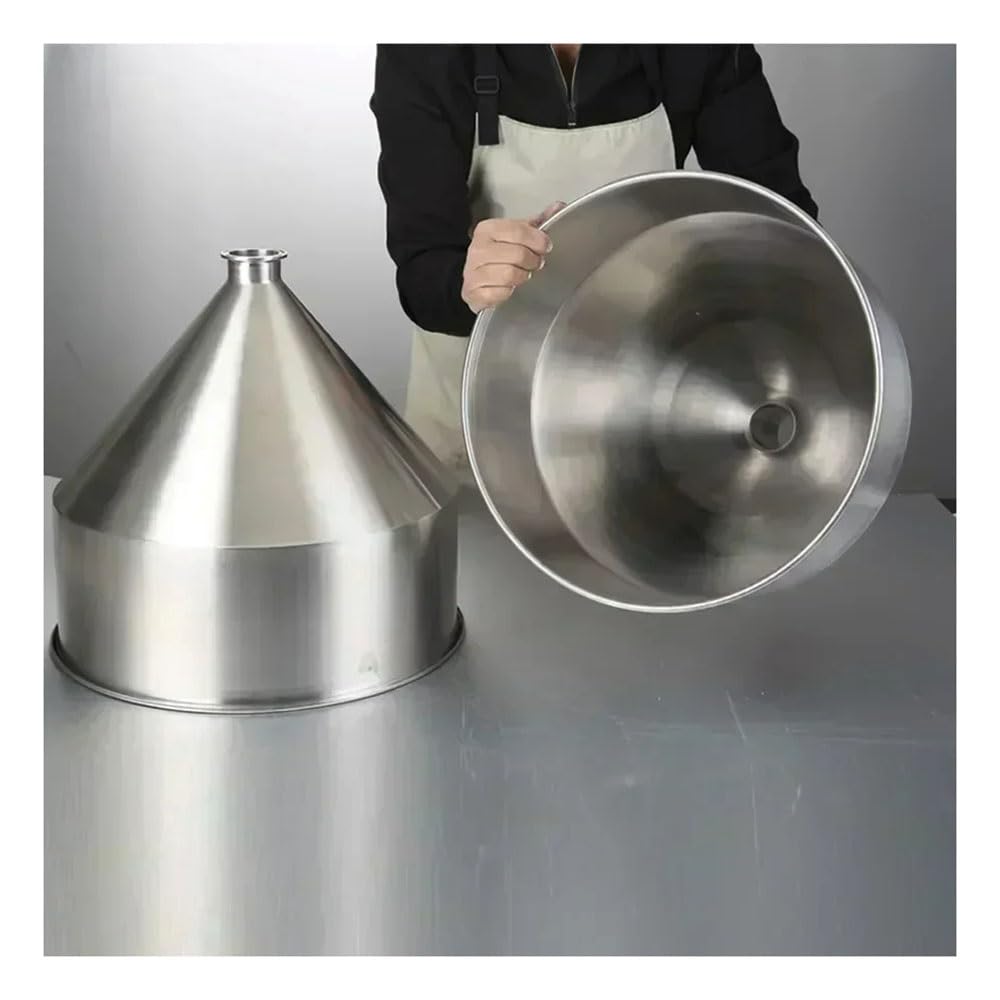 Imbuto Grande In Acciaio Inossidabile 304 - Diametro 24 Cm O 28 Cm, Per Alimenti, Cereali E Uso Industriale