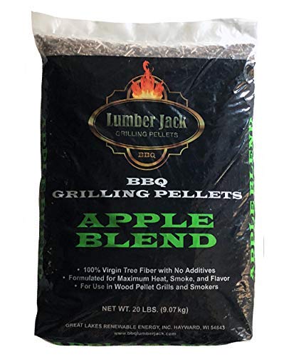 Lumber Jack Apple Blend BBQ Grilling Pellets – 20 lbs.