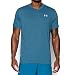 Under Armour Men's Threadborne Streaker V-Neck T-Shirt, Peacock/Peacock, Large