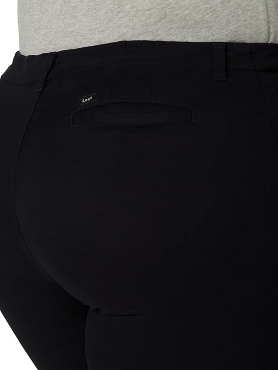Lee Women's Plus Size Legendary 9 Chino Bermuda Short