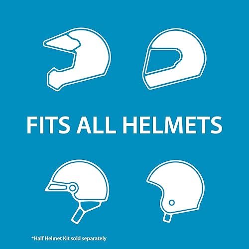 Vista 24 de Cardo Spirit HD - Auriculares de comunicación Bluetooth para motocicleta, color negro, paquete individual