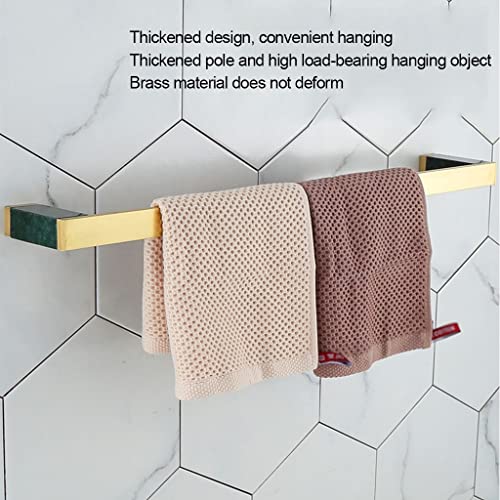 Porte-serviettes léger barre simple en marbre véritable