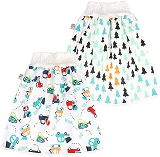 AolsteCell Baby Diaper Skirt, Baby Boy's Girls' Training Skirt, Reusable Training Skirt for Good Sleep