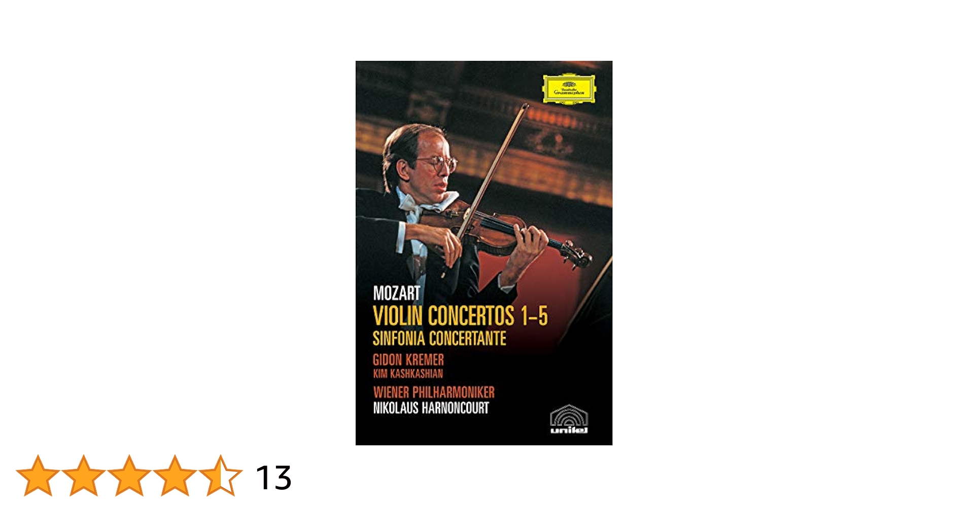 Amazon.co.jp: Violin Ctos 1-5 / Sinfonia Concertante in E