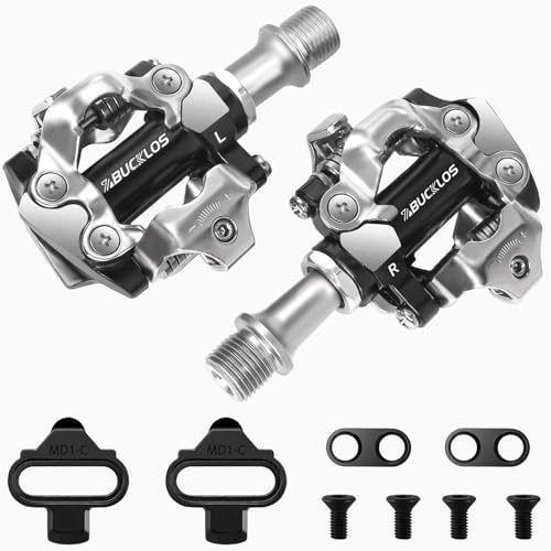 BUCKLOS SPD Clip Pedals PD-M760/M780 MTB Mountain Bike Clipless Dual