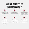 WarriorWrap General 3 / 4 in. x 60 ft. 7 mil Vinyl Electrical Tape، Black