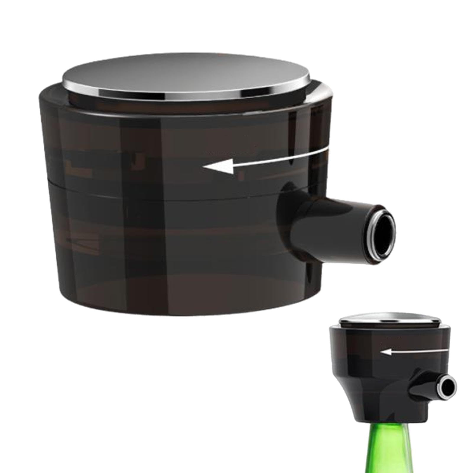 Bottled Beer Frother,Canned Beer Frother - Ultrasonic Beer Foaming Machine Beer Bubble Machine | Compact Beer Fine Foam Dispenser, Electric Foamer for