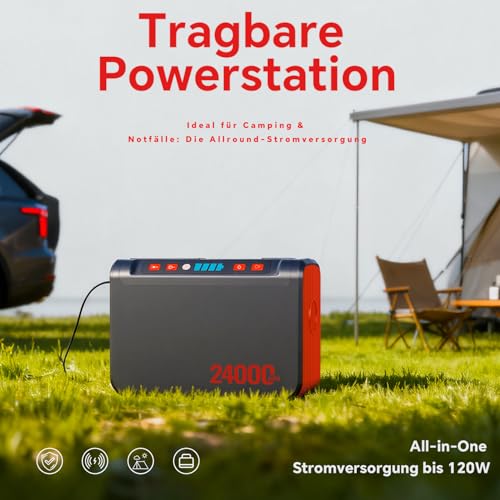 Station d'alimentation portable 88Wh urgences et secours maison - 5
