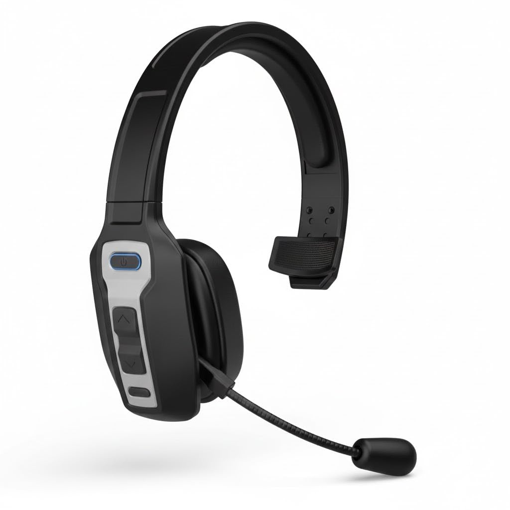 ENCASED Trucker Bluetooth Headset V5.2, 60H Talk Time