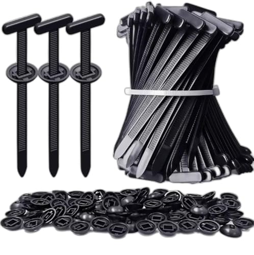 Orret Home T Başlı Plastik Araç Sabitleme Kelepçesi, 30 Parça, Kendinden Kilitli Otomotiv Kelepçe, Naylon Kablo Bağı Klips Seti, Araç Panel Tampon Sabitleme Klipsi