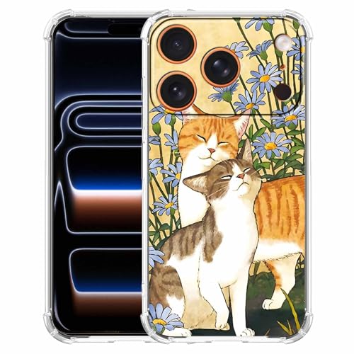 Coque iPhone 17 Pro Max motif chat contre rayures et chocs