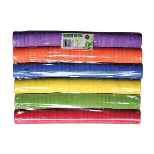 Insertos de espuma de neopreno de 2 pulgadas para sistema de cultivo hidropónico, máquina clonada, jardinería interior de propagación, paquete de 192, multicolor