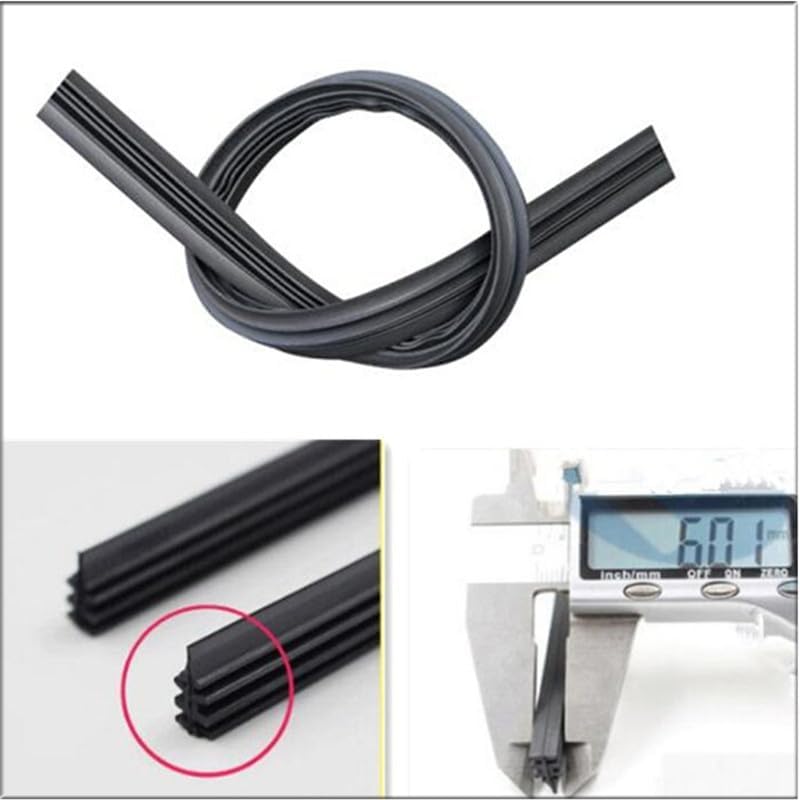 2PC Car Windscreen Wipers Blade Insert Rubber Strip Refill For Toyota For Camry For Highlander For RAV4 For Crown(26Inches 650mm)