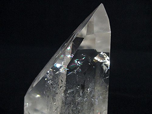 Amazon.co.jp: 天然水晶 レインボー（虹入り） クリスタル ポイント 