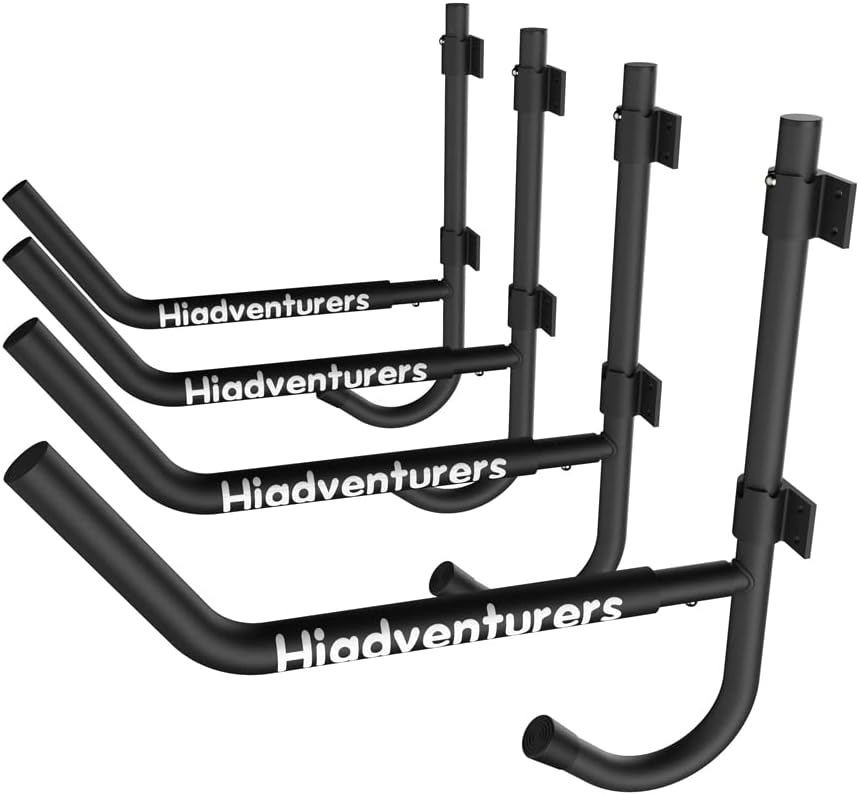 Hiadventurers, Kayak Wall Mount Storage Rack for Garage