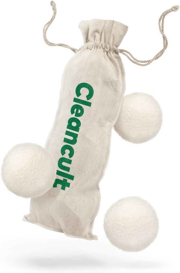 cleancult, Organic Wool Dryer Balls, Natural Fabric