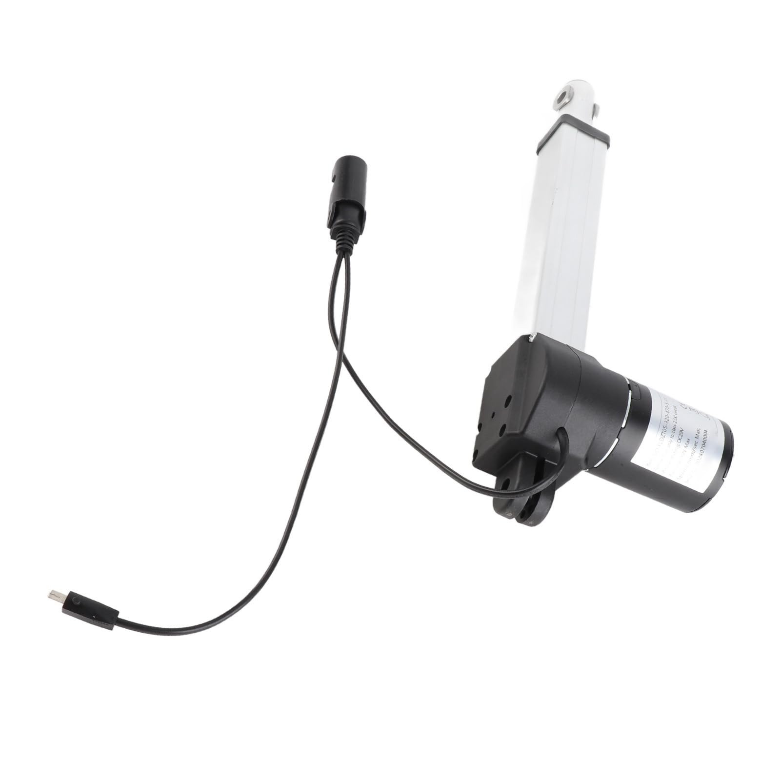 Elektryczny Siłownik Liniowy o Wysokiej Wydajności, Skok 150 Mm do Użytku Domowego DC 29 V 4500 N Podnośnik do Sofy Elektrycznych łóżek Medycznych, Szary 1 szt.