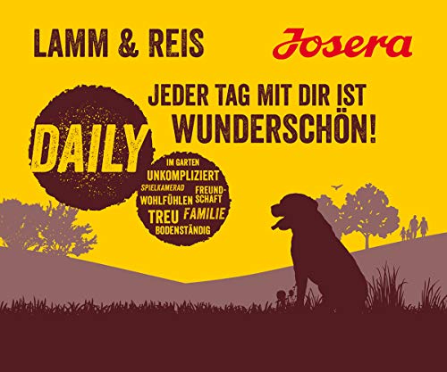 JOSERA Lamm & Reis (5 x 900 g) | Hundefutter mit Lamm als einziger, tierischer Eiweißquelle | Super Premium Trockenfutter für ausgewachsene Hunde | 5er Pack