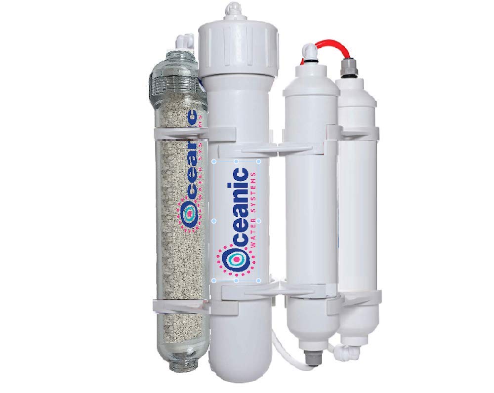 Oceanic RO HYDRO-PAL: Compact Reverse Osmosis Water Filtration Systems (4 Stage Alkaline)