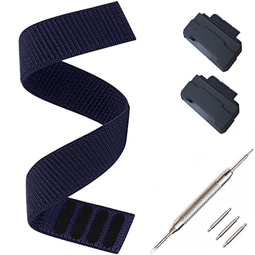 Nylon Strap Replacement for G-Shock Watch Bands Compatible with Casio G-Shock Watch Model GA-100/110/120/300/400/GBX100/GD120/DW-5305/DW-D5500/DW6900/DW9052/GWM-5610/GW-B5600/GM-5600 (Blue)