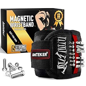 Gifts for Men Magnetic Wristband, Stocking Fillers for Men, Secret Santa Gifts for Men, Mens Gifts for Christmas…