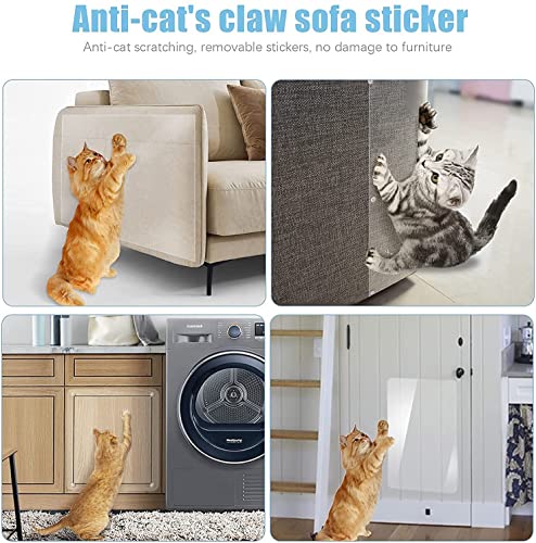 Protezione Graffi Gatto,6 Pezzi Protezione
