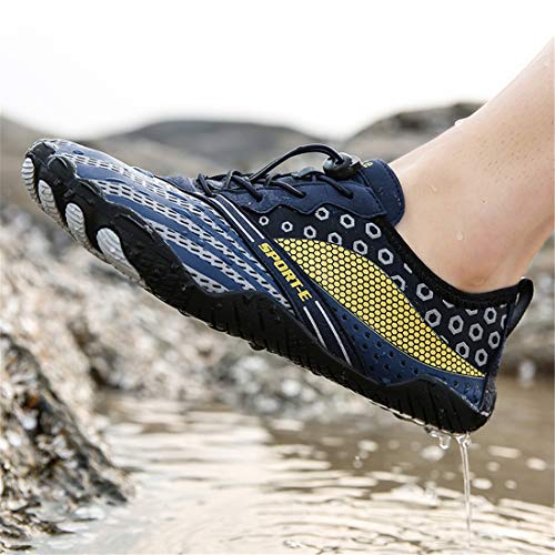 Sixspace Unisex Barfußschuhe Traillaufschuhe Schnell Trocknend Wassersportschuhe Gr. 35-47 - Image 5