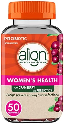Align Women's Health Prebiotic + Probiotic Gummies, Helps Prevent...