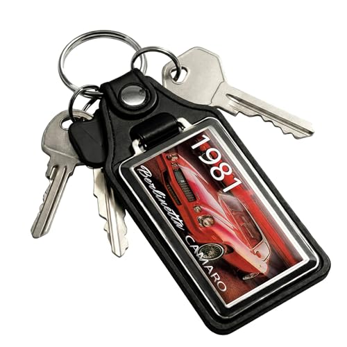 Image of Brotherhood Car Key Chain for Camaro - Classic Models Keychain for Men and Women Gift Key Ring - -