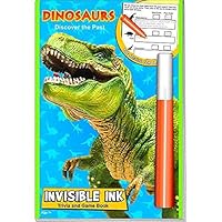 Dinosaurs: Invisible Ink Trivia and Game Book 1562977393 Book Cover