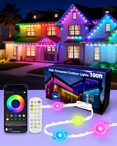 100FT Permanent Outdoor Christmas Lights - image 1