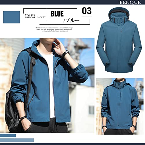 [ベンケ] アウトドア ジャケット 登山服 マウンテンパーカー