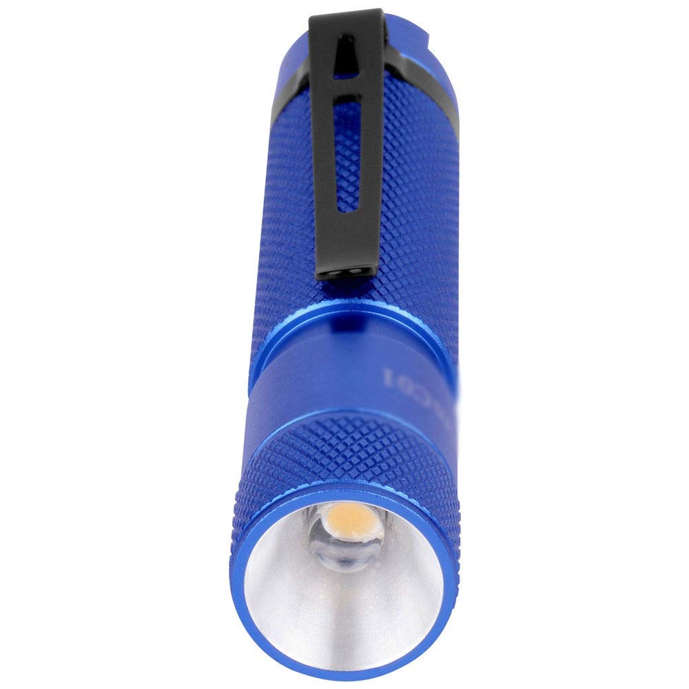 Linterna LED de Bolsillo portátil Llavero a Prueba de Agua Antorcha Linterna súper pequeña (Color : A) (B) (B)