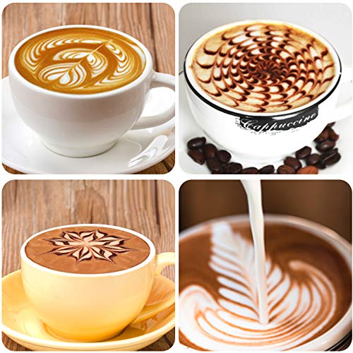Milk frothing cup 12oz,Espresso milk frother pitcher 12oz,milk pitcher frothing steaming pitcher 20oz stainless steel - Thumbnail 7