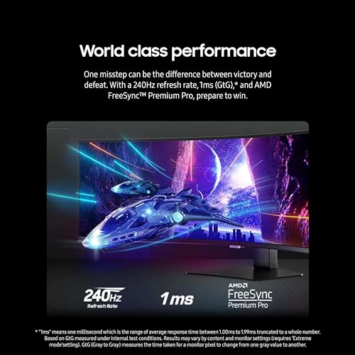 Samsung LS49CG954ENXZA 49-Inch Odyssey G9 Series Dqhd 1000R Curved Gaming Monitor thumb #4