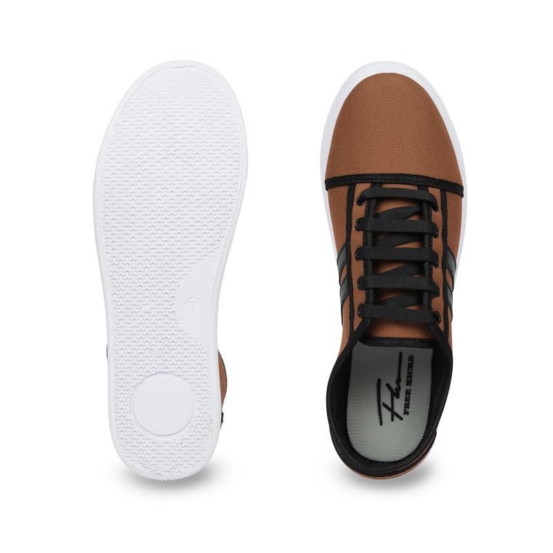 Image of Classic Black Sneakers for Men - Stylish & Comfortable Casual Shoes