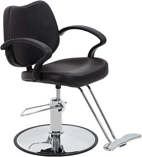 BestSalon Silla Clásica Hidráulica de Peluquería Salón de Belleza 3W