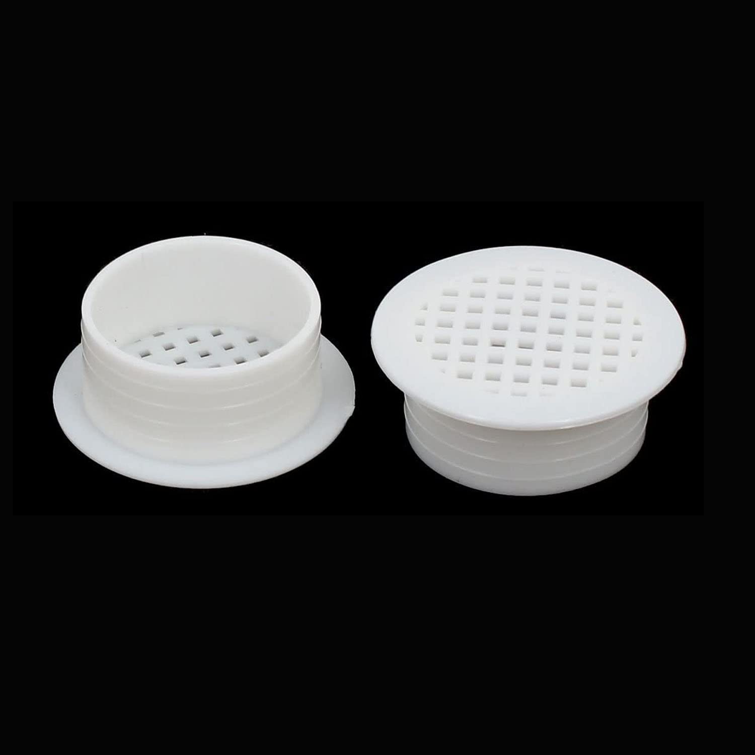 TA-VIGOR 35mm Round Air Vent Plastic Mesh Hole, Air Vent Grille Louver Covers for Cupboards Cabinet, Wardrobe 10Pcs - Image 3