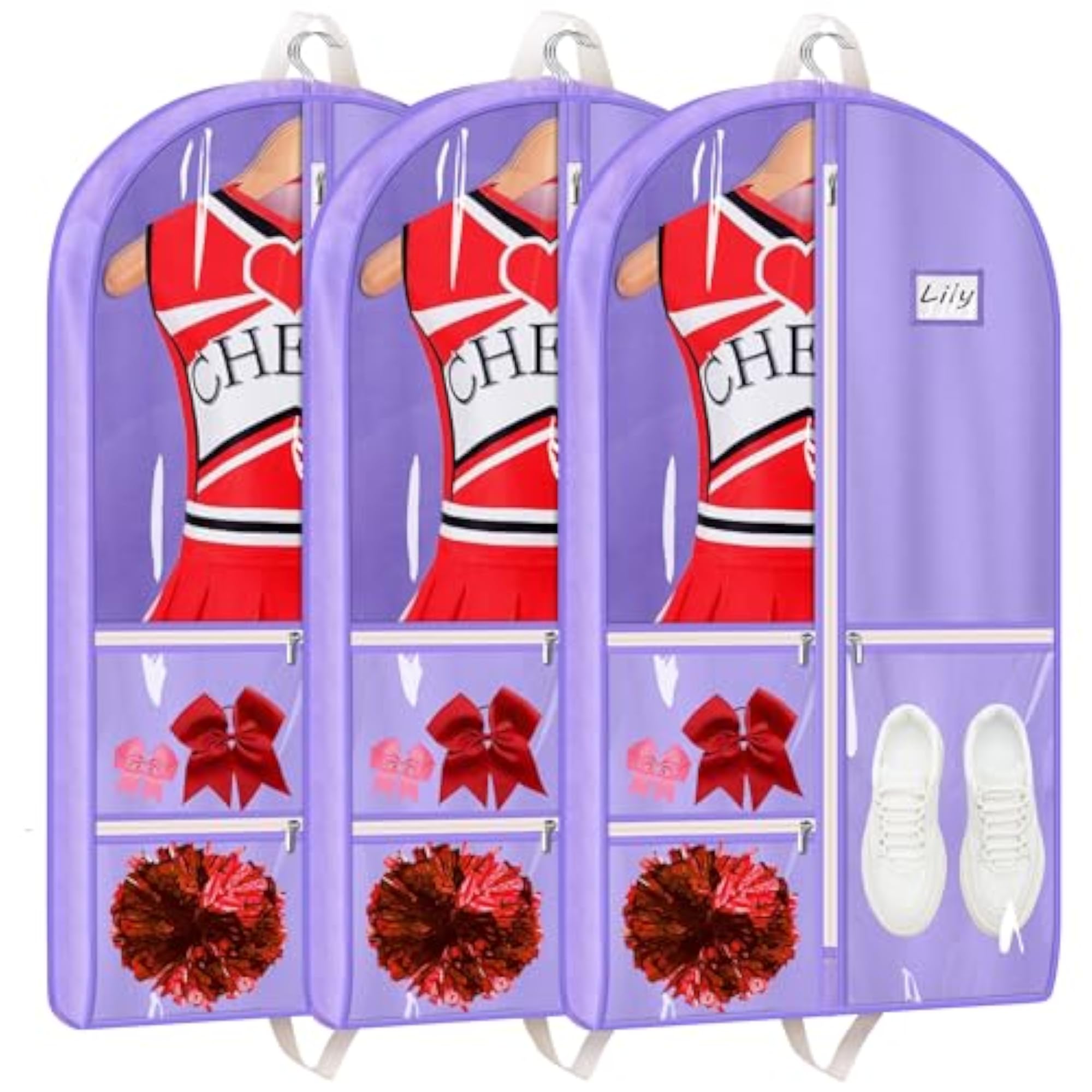 Dance Garment Bags for Dancers, Hanging Costume Storage