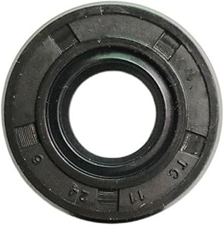 Seal Washer 1PCS NBR Shaft Skeleton Oil Seal, 12 * 23 * 8 12 * 24 * 4/4.5/5/6/7/8mm Rubber Oil Seal, TC Nitrile Rubber Ring Gasket Gasket Lip (Size : 12X24X5)