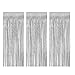 JPESYGFDK 3 Stück Lametta Vorhänge Silber, Glitzer Vorhang Deko, Tinsel Fransenvorhang, Folie Metallic Tinsel Vorhänge, Für Geburtstag Hochzeit Bühnendekor Halloween Neujahrsdekoration(1m X 2m) Neu Silber günstig Kaufen-JPESYGFDK 3 Stück Lametta Vorhänge Silber, Glitzer Vorhang Deko, Tinsel Fransenvorhang, Folie Metallic Tinsel Vorhänge, Für Geburtstag Hochzeit Bühnendekor Halloween Neujahrsdekoration(1m X 2m)